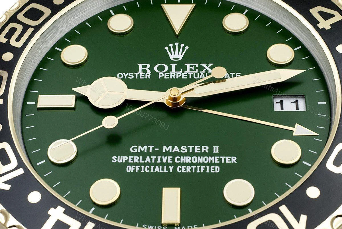 View 4 of ROLEX WALL CLOCK – GMT MASTER II GOLD