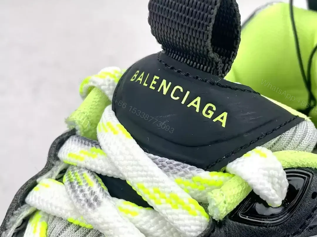 View 7 of BALENCIAGA MEN’S 10XL SNEAKER IN GREY/YELLOW – BB272