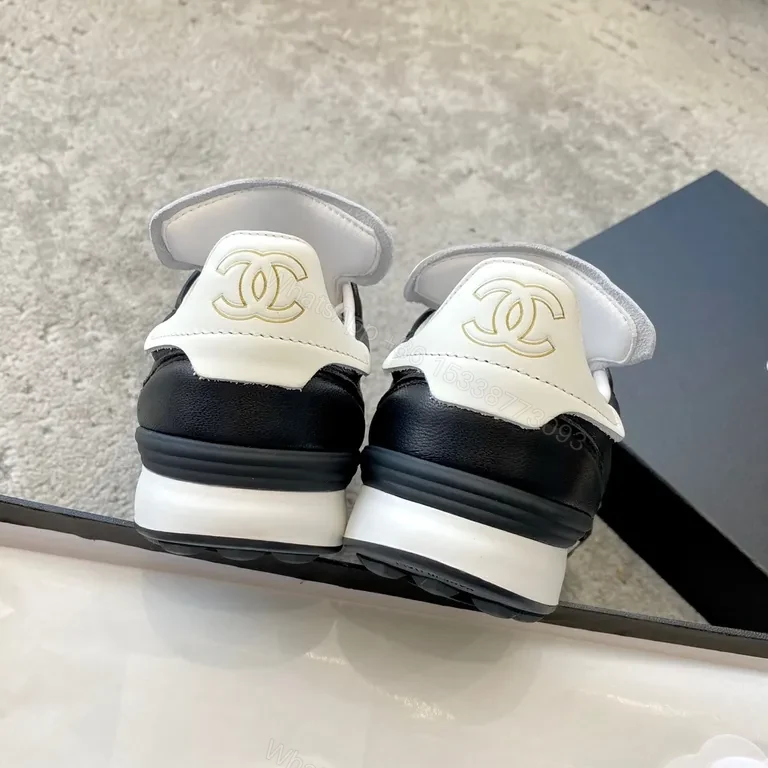 View 6 of Chanel-Inspired Quilted High-Top Sneakers: Luxe Comfort