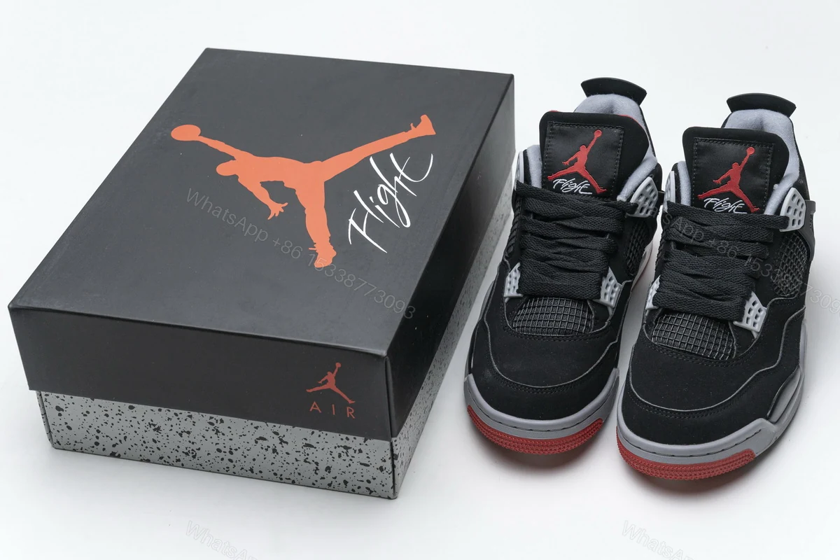 Air Jordan 4 Retro Bred 308497-060 — view 2
