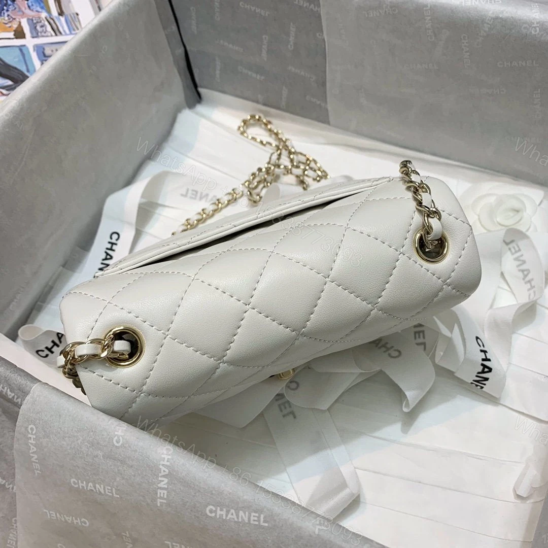 View 5 of CHANEL 23C White Mini