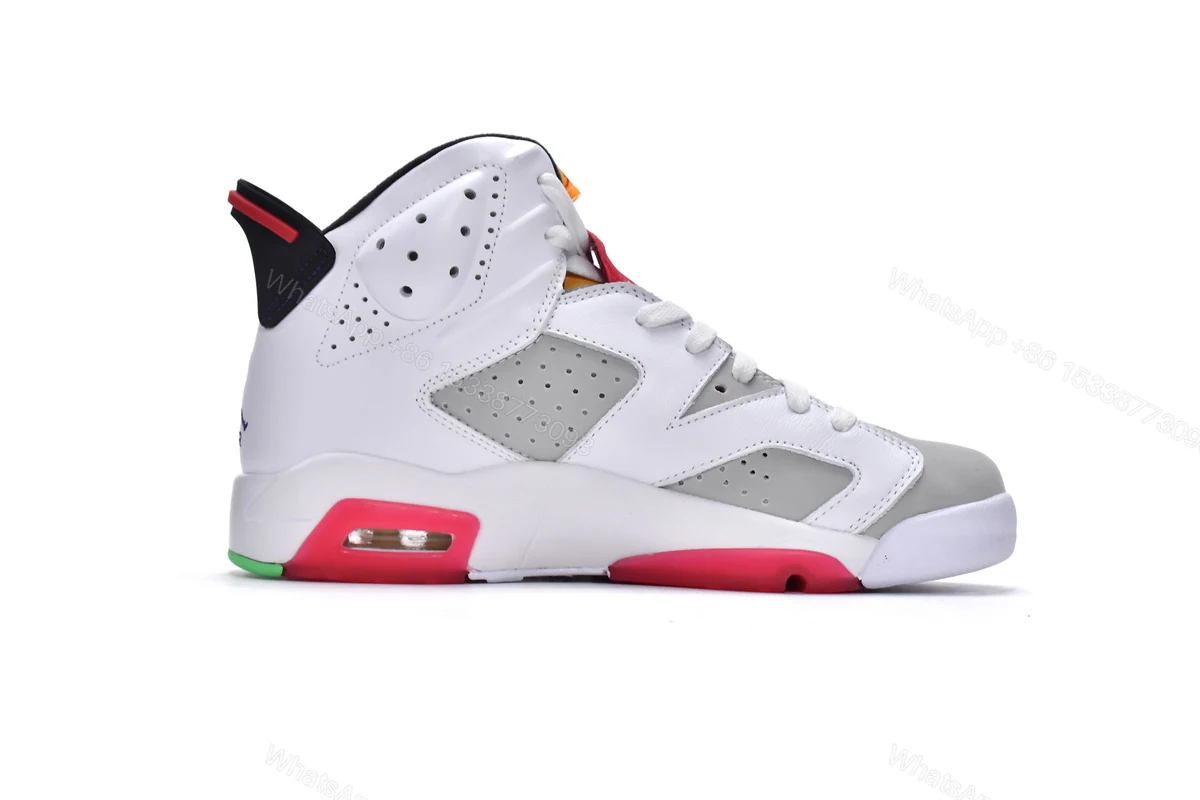View 2 of Replica Air Jordan 6 Retro Hare Neutral Grey CT8529-062