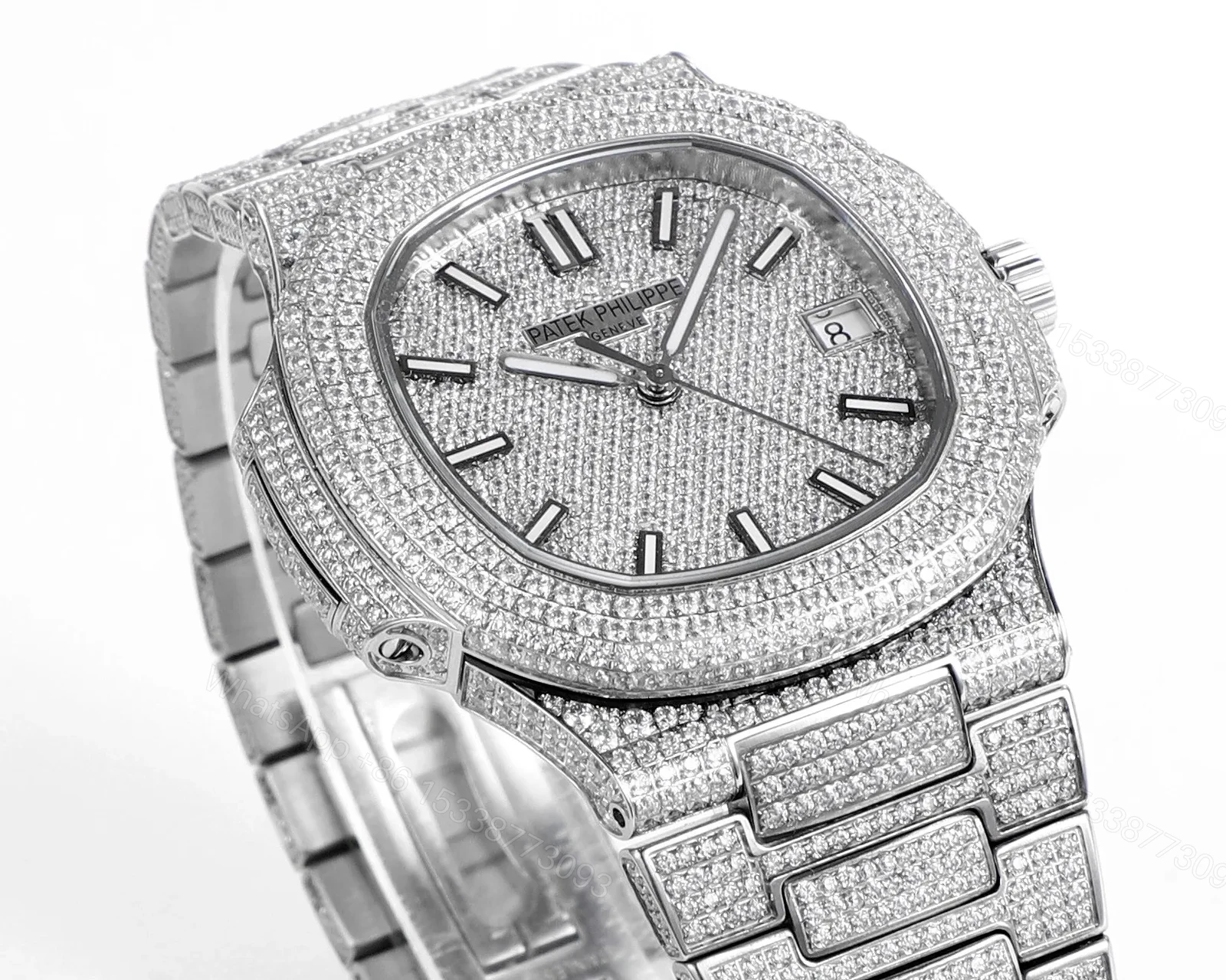 View 4 of Patek Philippe Nautilus Platinum Watch