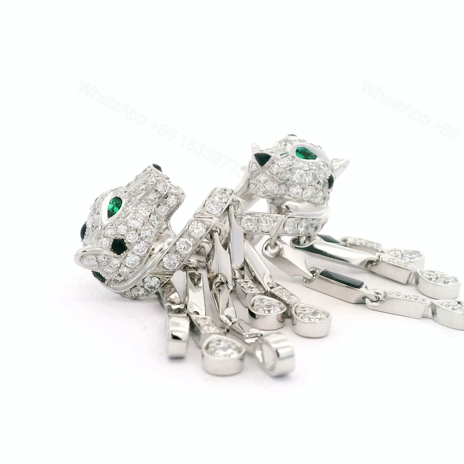 View 5 of Cartier Panthere Earrings