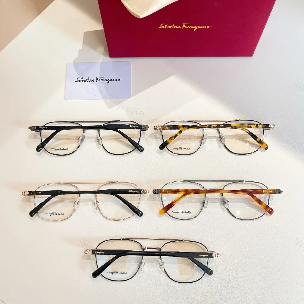 View 9 of Chic Ferragamo-Influenced Lightweight Eyewear Frames
