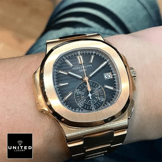 View 11 of Patek Philippe Nautilus Brown Dial Replica