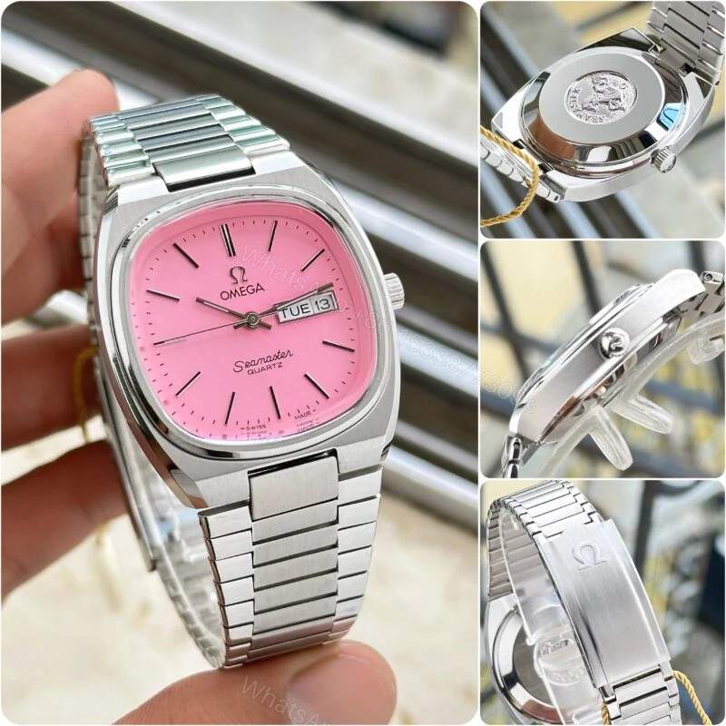 View 4 of Omega Seamaster Vintage Pink Dial 40mm Automatic