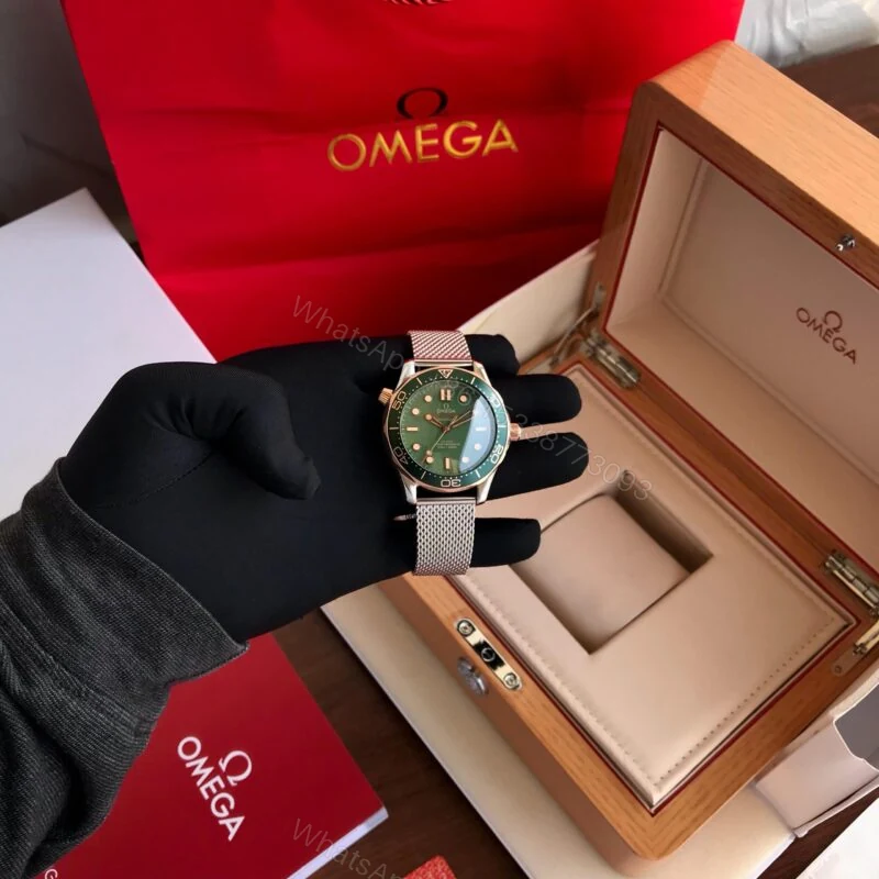 View 2 of Omega Seamaster 007 Bronze Gold 42mm Automatic