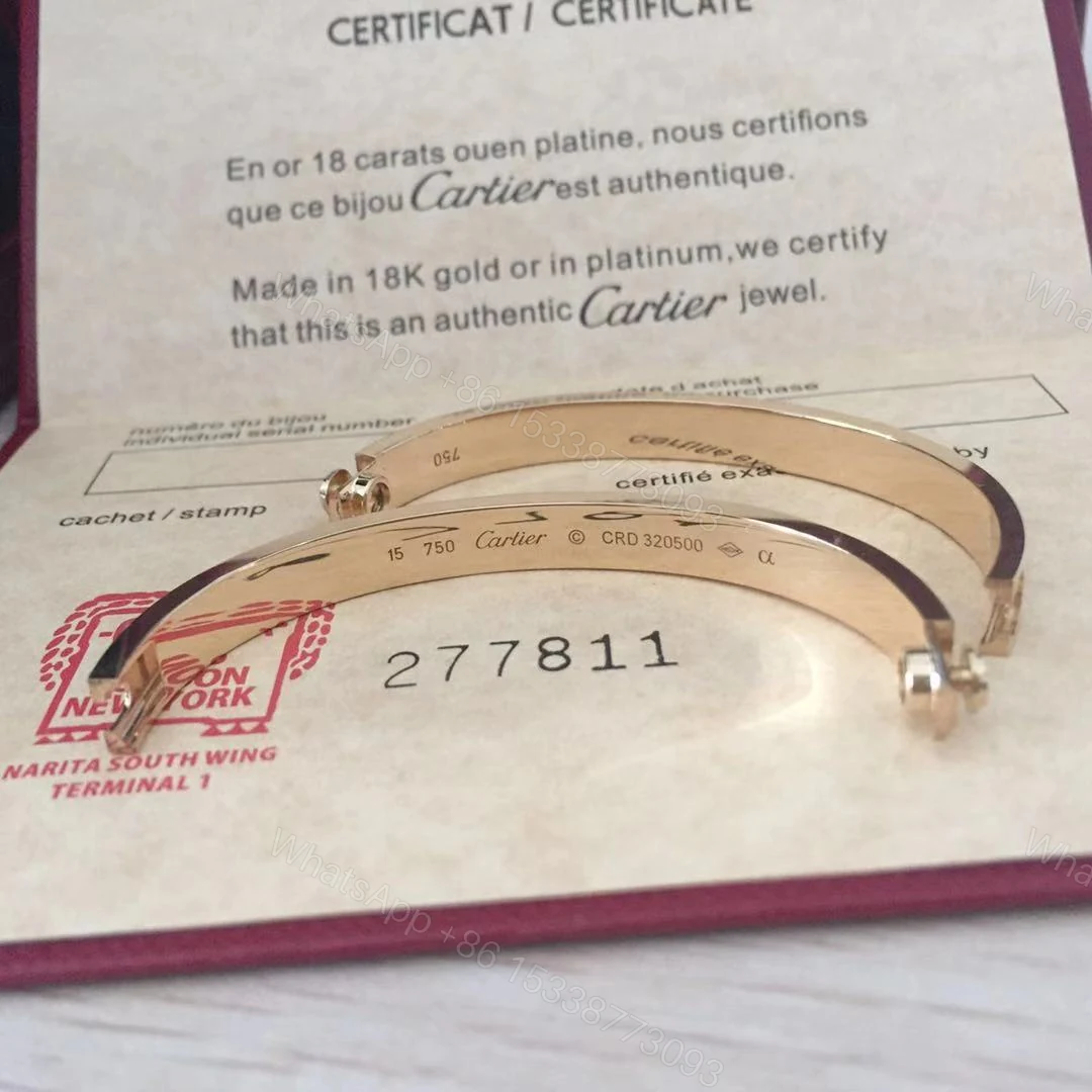 View 6 of Cheap Real 18K Yellow Gold Cartier Love Bracelet