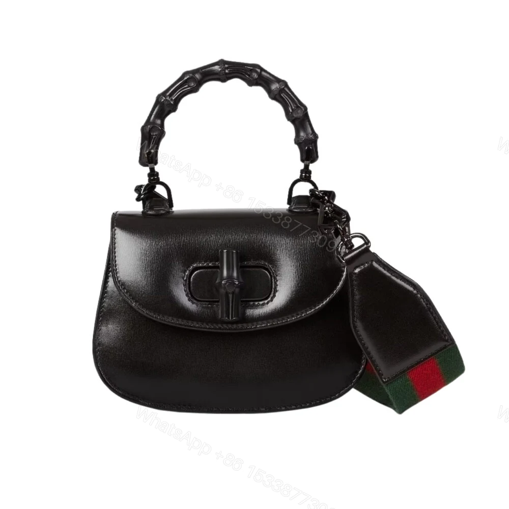 Gucci Bamboo 1947 Small Top Handle Bag Black 21Cm 675797 10ODP 1060 — view 1