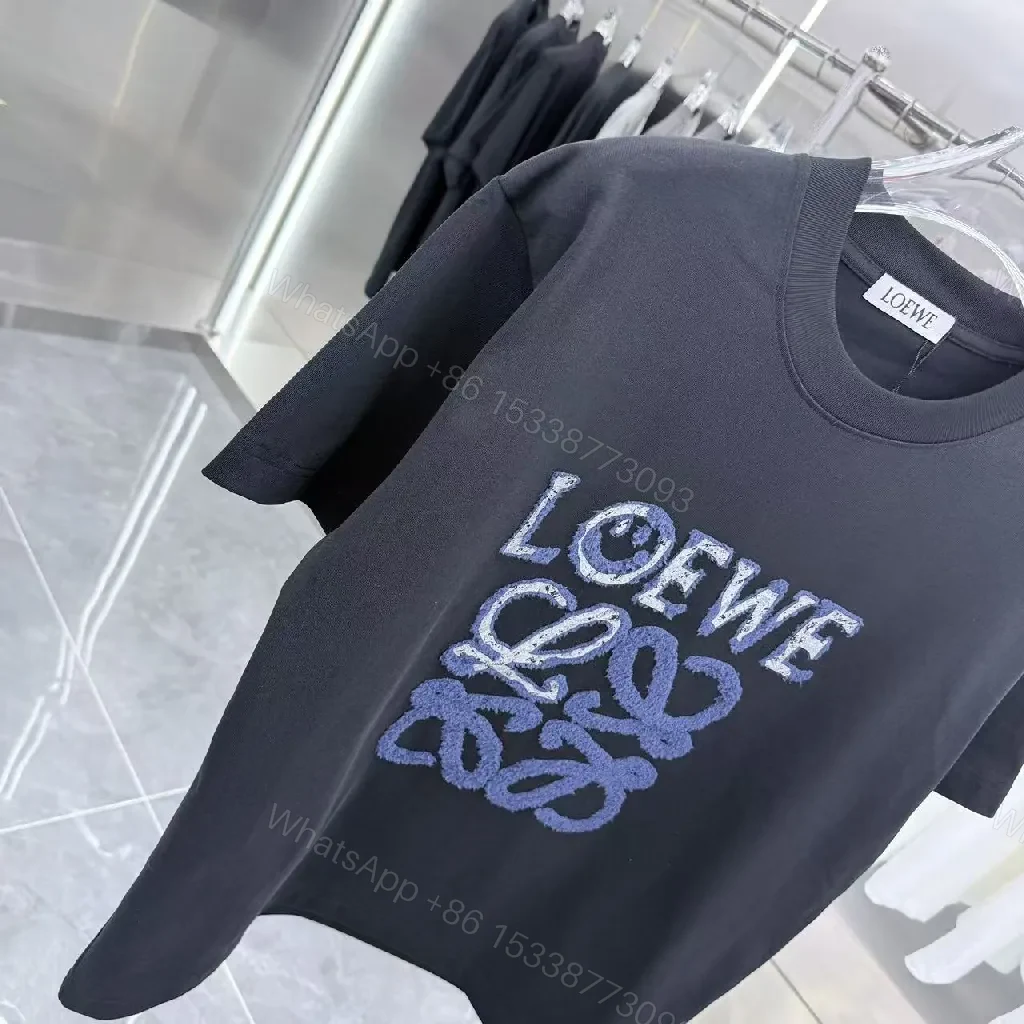 View 7 of Black Cotton Tee + Textured Logo + Streetwear + Subtle Luxe Detail + T-Shirt