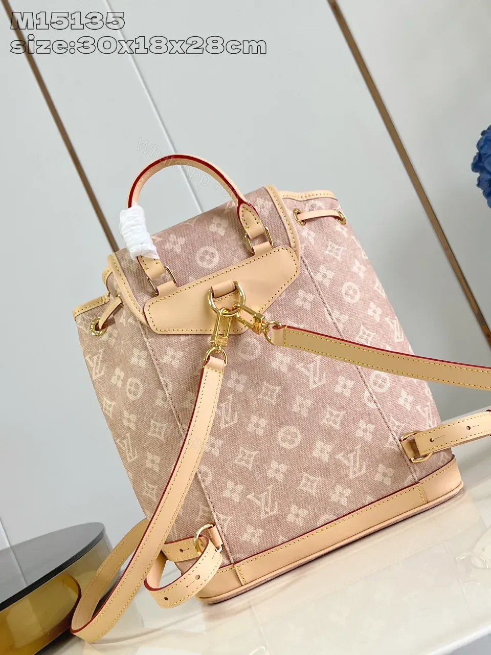 View 6 of Monogram Mini Backpack: Textured Leather, Compact Luxury