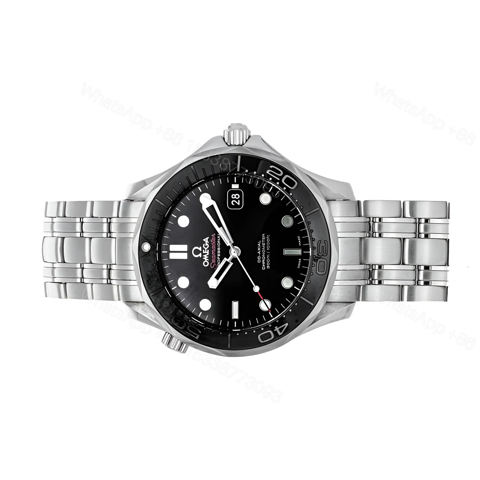 View 4 of Omega Seamaster 300m Black Replica