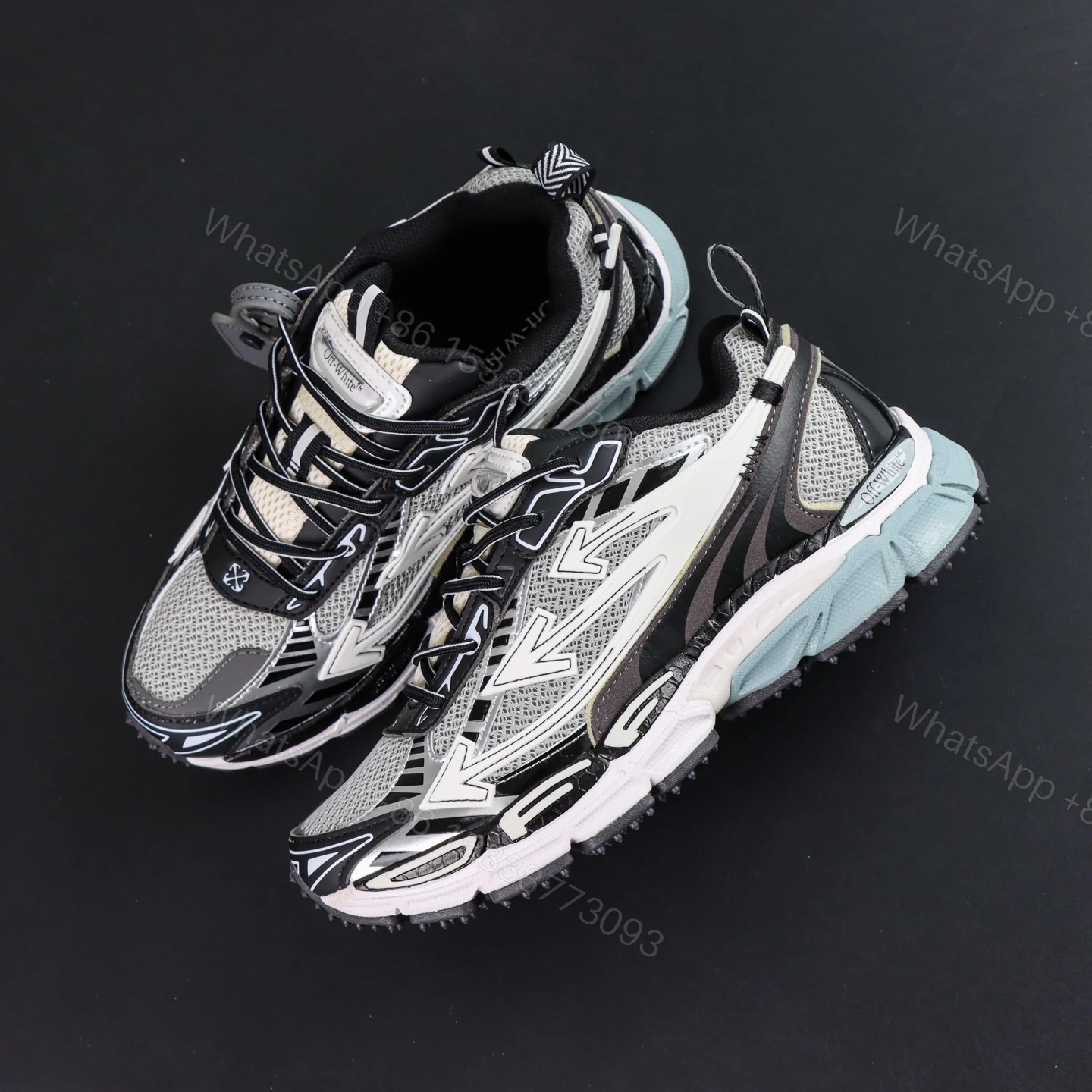 View 8 of Off White Be Right Back Silvery White
