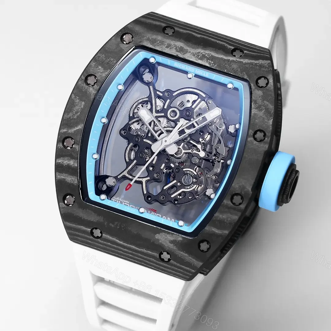View 5 of APS Factory Richard Mille RM055 Black Carbon Watch