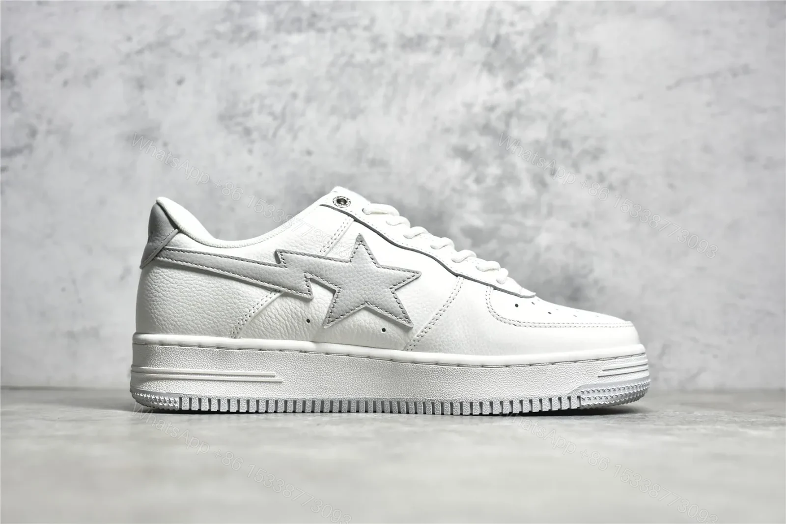 View 2 of Bapesta Gray White Reps