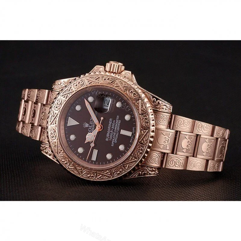 View 5 of Superclone Rolex Submariner Brown Dial 1454087