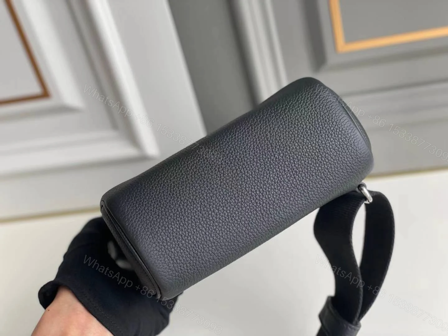 View 8 of HERMES HAC A DOS TOGO BACKPACK PALLADIUM HARDWARE BLACK 29CM