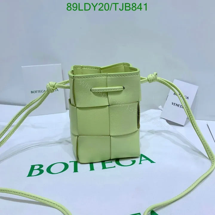 View 66 of Bottega Veneta Red Cassette Bucket Shoulder Bag LK7475