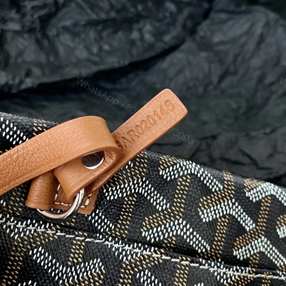 View 9 of 高仿Goyard*STLOUIG滿印Tote購物袋棕色中號免檢版