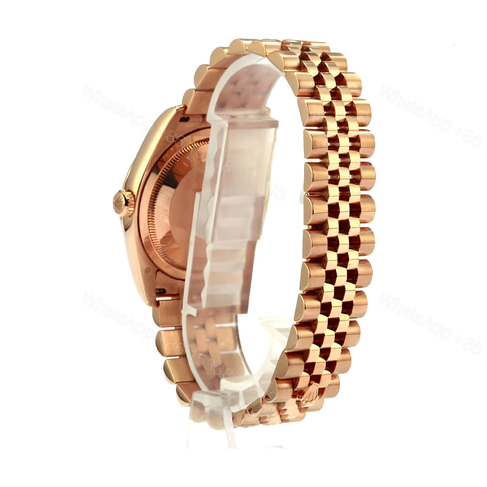 View 3 of Rolex With Diamond Replica