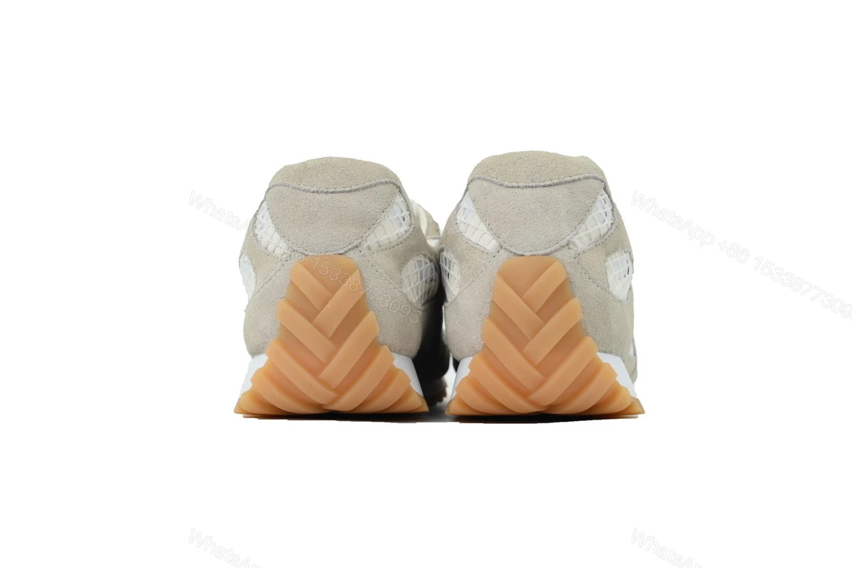 View 3 of Bottega Veneta Orbit Suede Gray