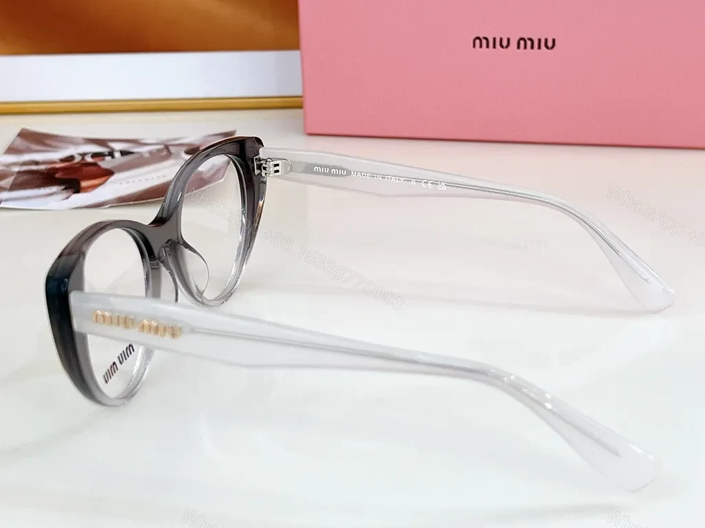 View 2 of Miu Miu Black Cat-Eye Eyewear: Everyday Luxury