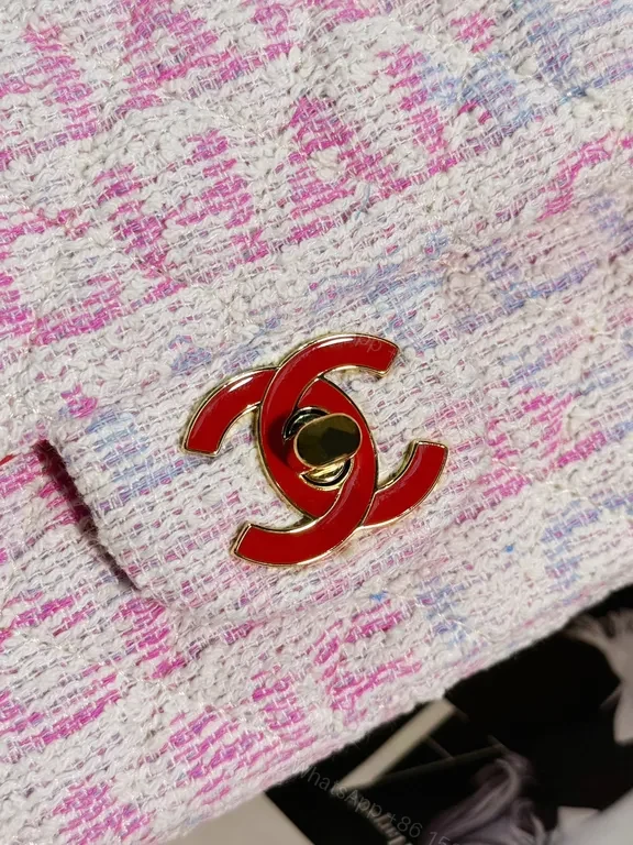View 3 of Chanel-Inspired Tweed Flap Bag: Soft Luminosity Luxury Bag