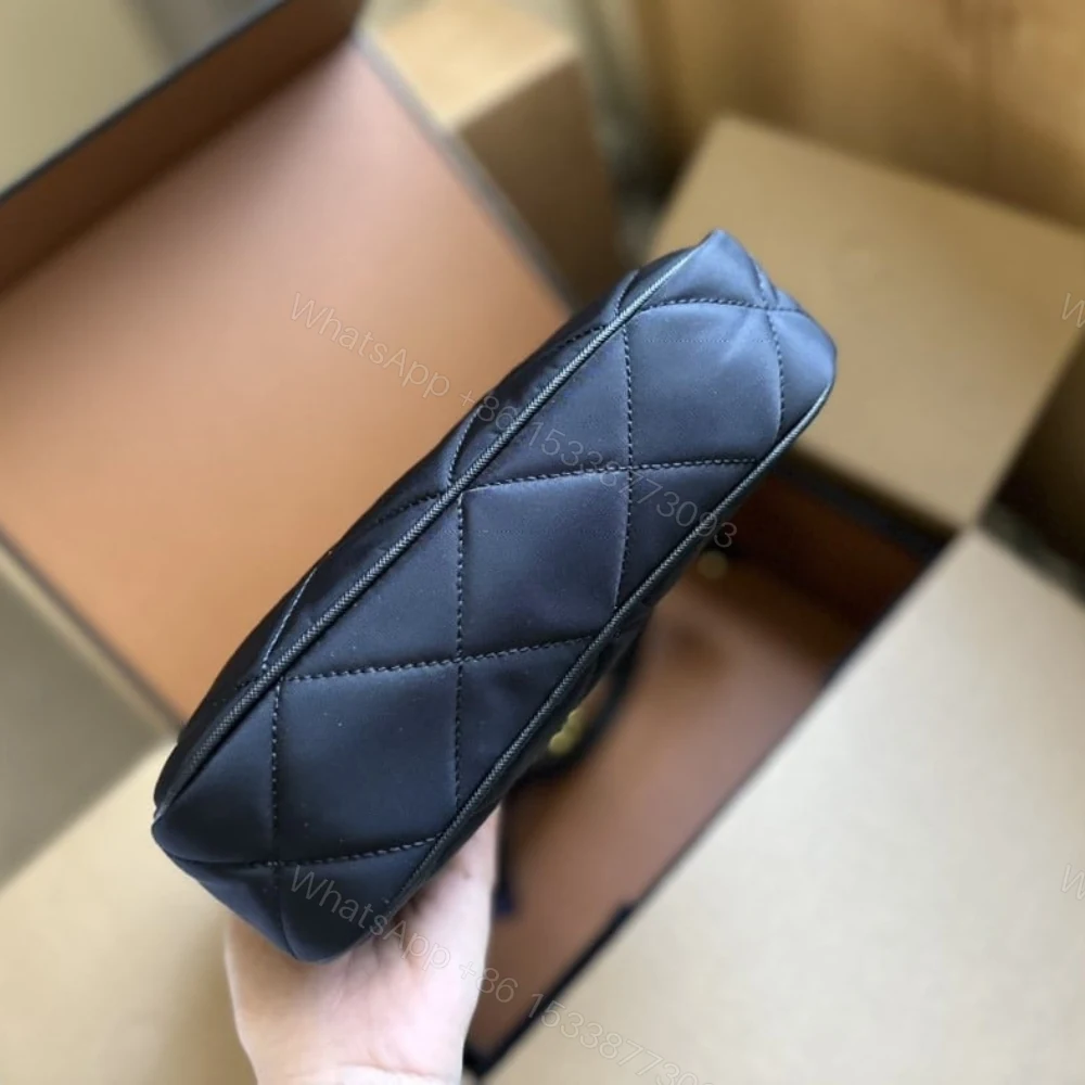 View 5 of Prada Re Edition 1995 Chaîne Re Nylon Mini Bag Black 22Cm 1BC204 2AOS F0002 V QOO