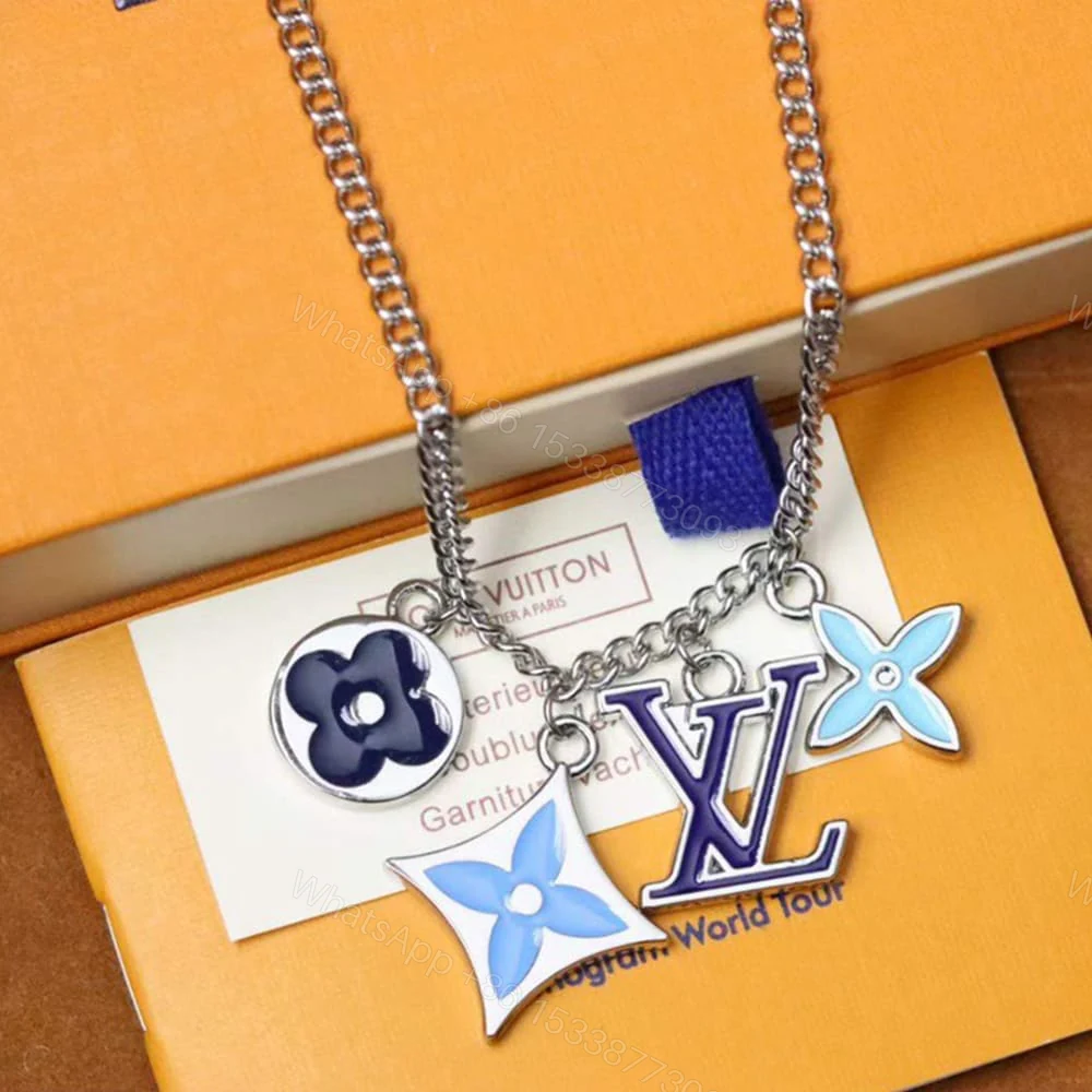 View 4 of LV INSTINCT ENAMELLED Necklace