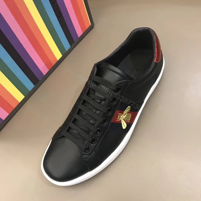 View 6 of GUCCI ACE EMBROIDERED BEE SNEAKER – GC37