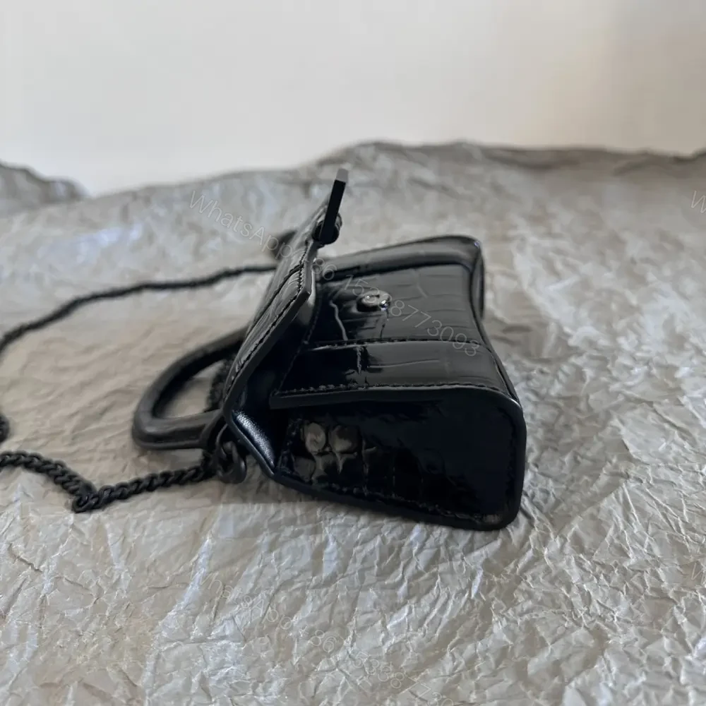 View 8 of 高仿Balenciaga*Nano系列迷你沙漏包純黑