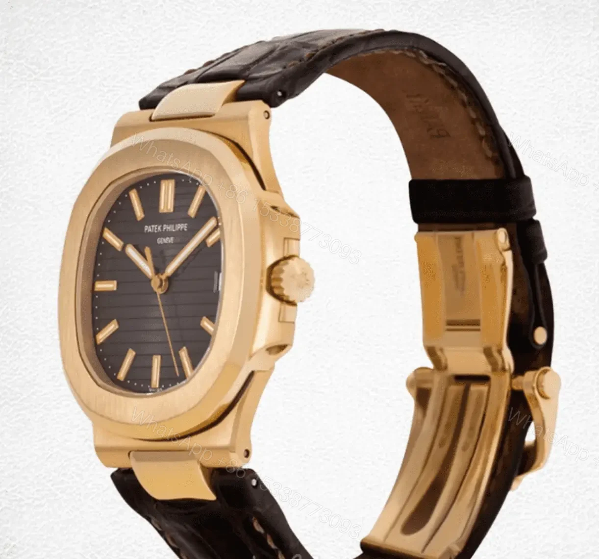 View 11 of Replica Patek Philippe Nautilus 5711R Leather