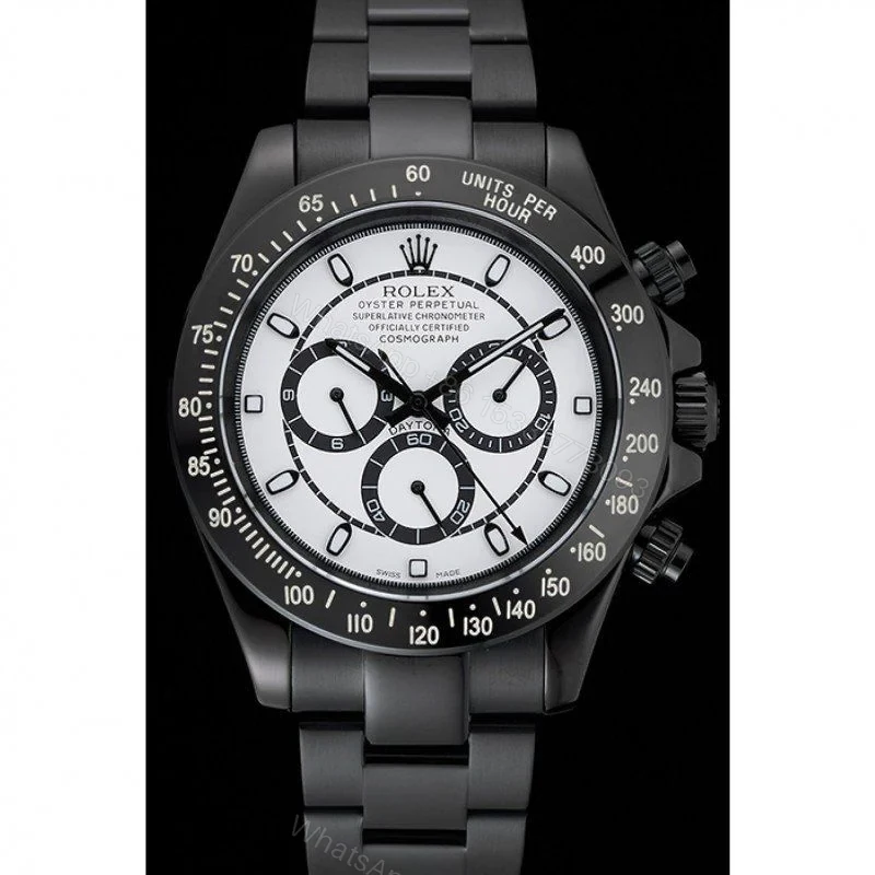 View 2 of Replica Rolex Daytona White Dial 1454249