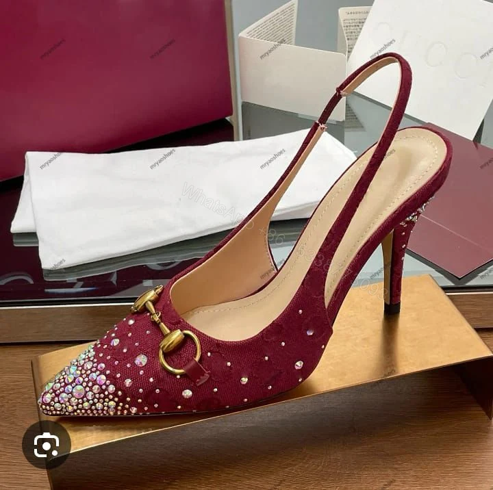 View 16 of FIRST COPY GUCCI LEATHER HEELS
