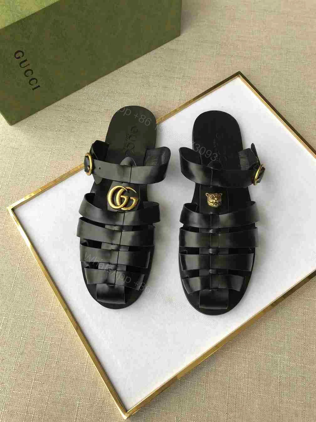 View 8 of GUCCI SANDAL WITH DOUBLE G – SDG009