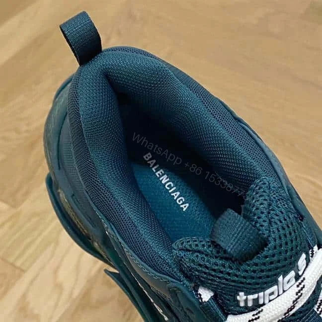 View 8 of BALENCIAGA MEN’S TRIPLE S SNEAKER CLEAR SOLE – BB186