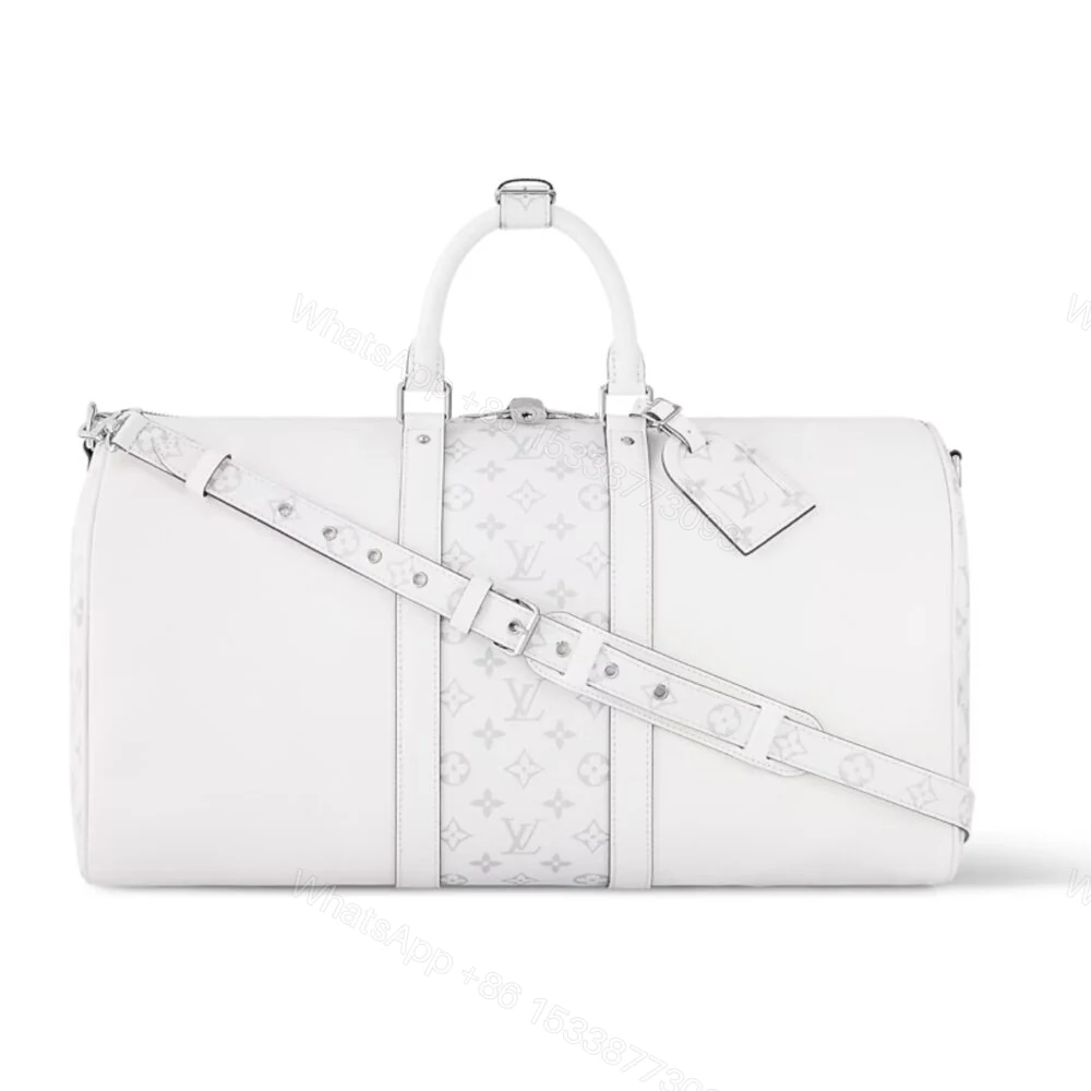 Louis Vuitton Keepall 5 Bandouliere Optical White 40Cm M30885 — view 1