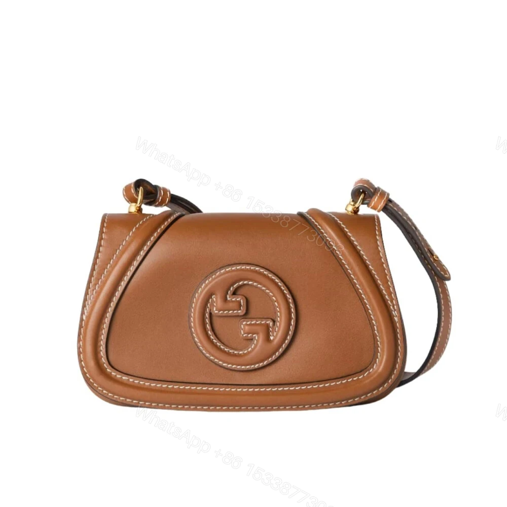 Gucci Blondie Mini Shoulder Bag Brown 22Cm 815700 AAEC2 2718 — view 1