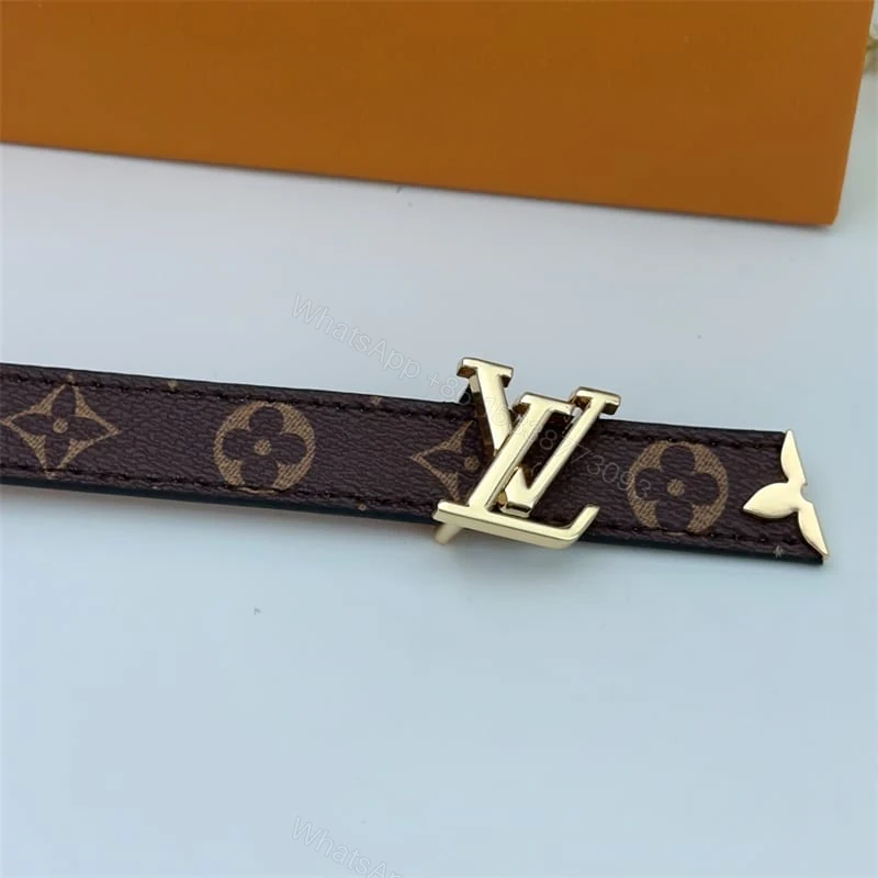 View 2 of LOUIS VUITTON PRETTY LV DOUBLE SIDED BELT BLACK 20MM M8232X