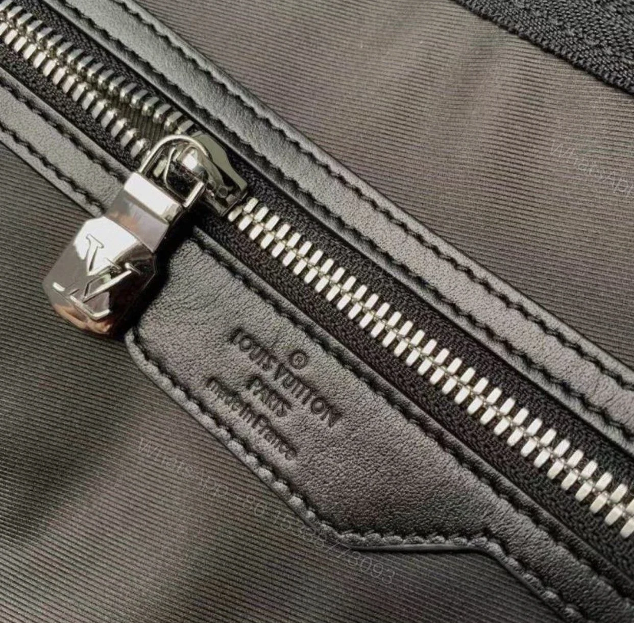 View 9 of Replica 1:1 Clone Louis Vuitton Keepall Bandouliere Monogram Galaxy 50 Black Multicolor