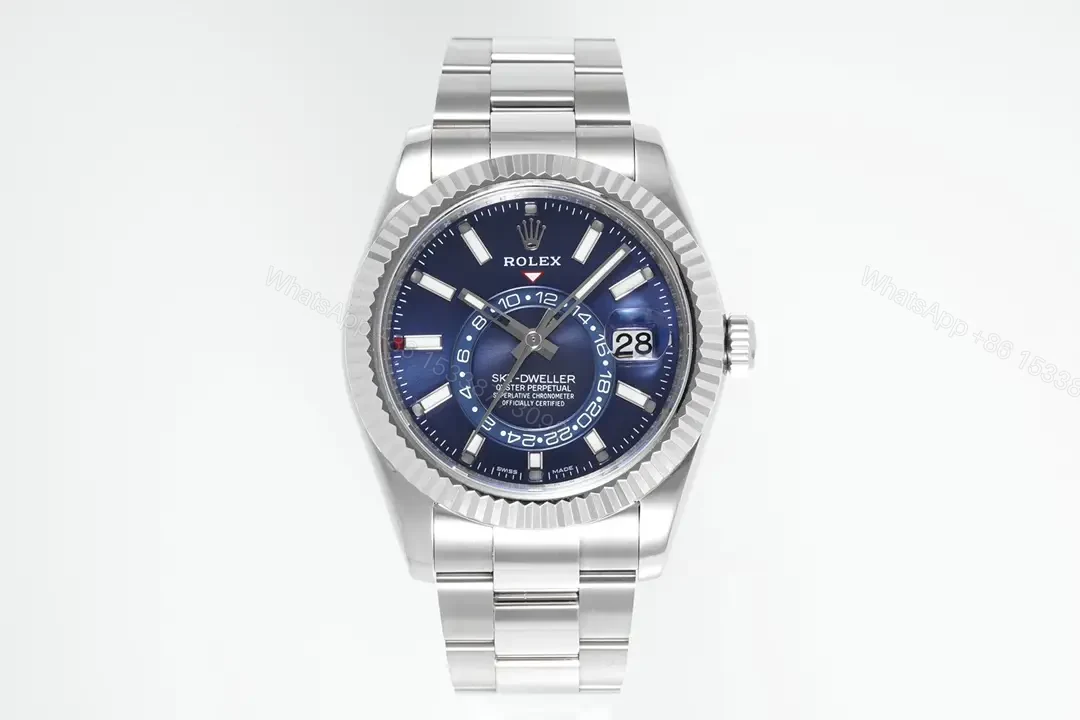 Rolex Sky Dweller 336934 42mm Blue Dial Jubilee Bracelet Watch 336934-0006 — view 1