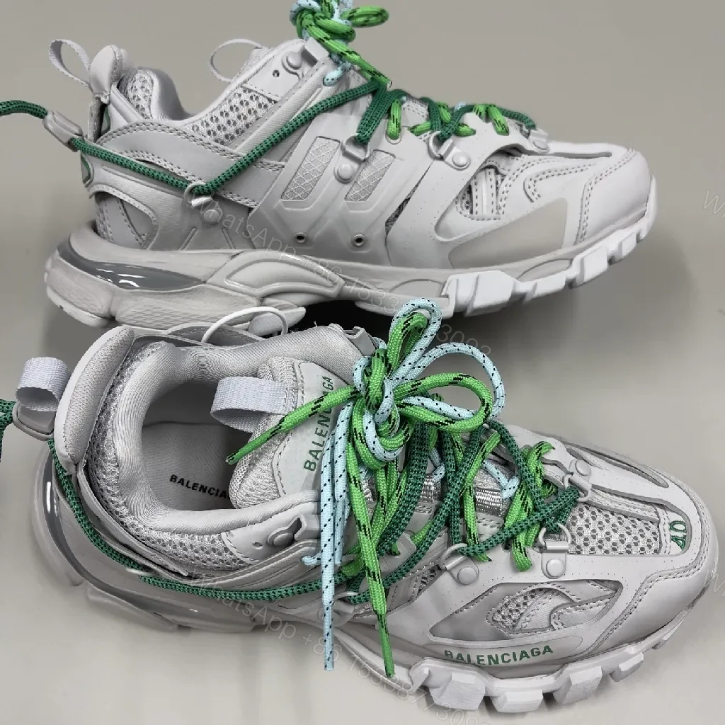 View 5 of Grey-Green Chunky Trail Sneakers | Breathable Mesh, Cushioned Comfort, Everyday Versatility