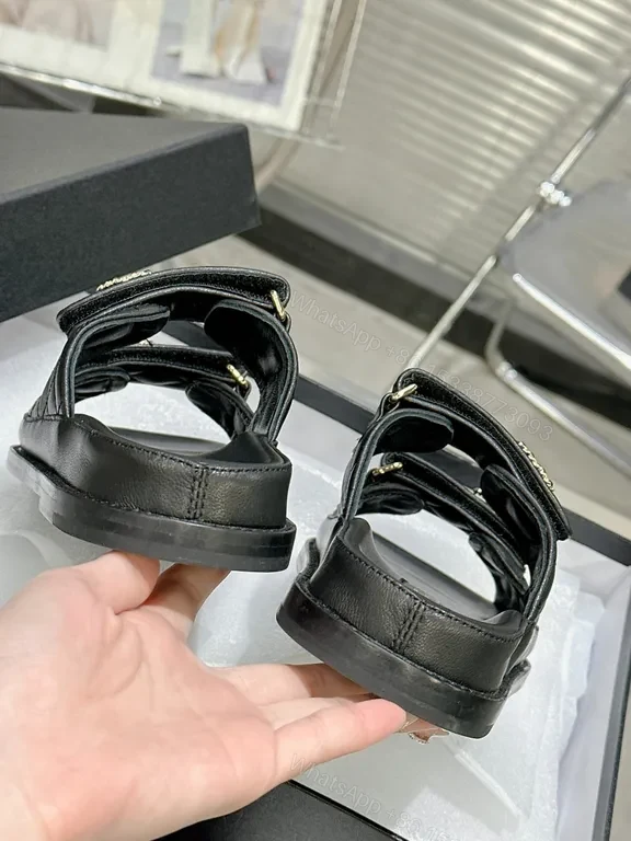 View 9 of Chanel-Inspired Leather Slides: Luxe Yet Everyday Comfort