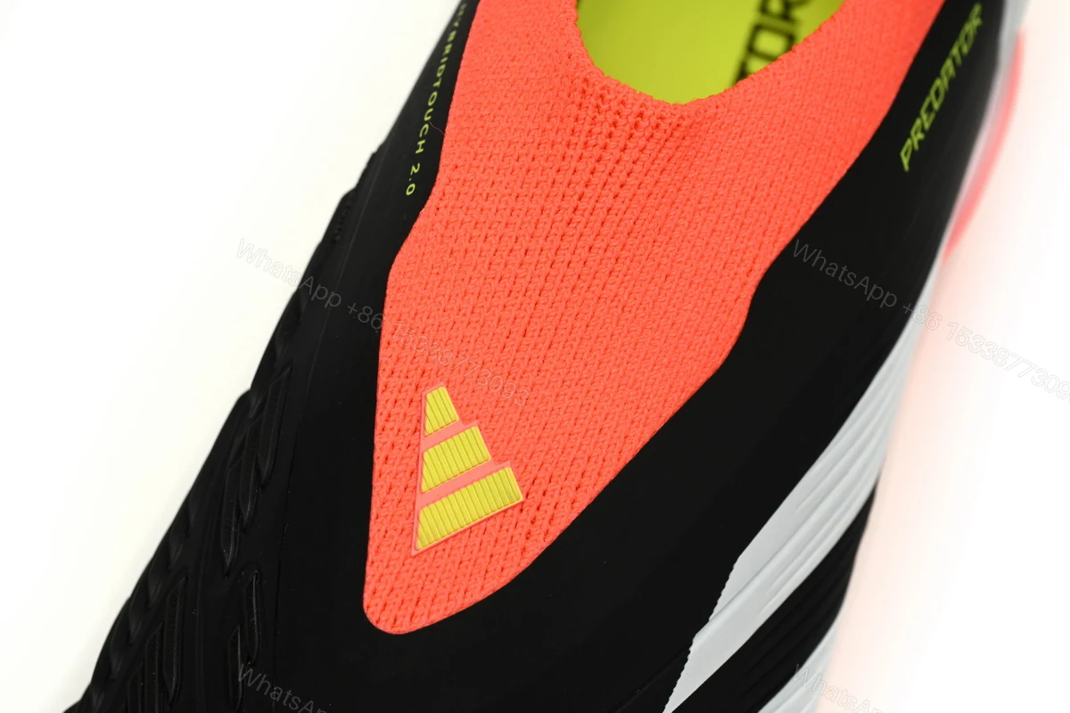 View 7 of Adidas Predator Mutator 20.1 Low Black And White IG7782 (Laceless)