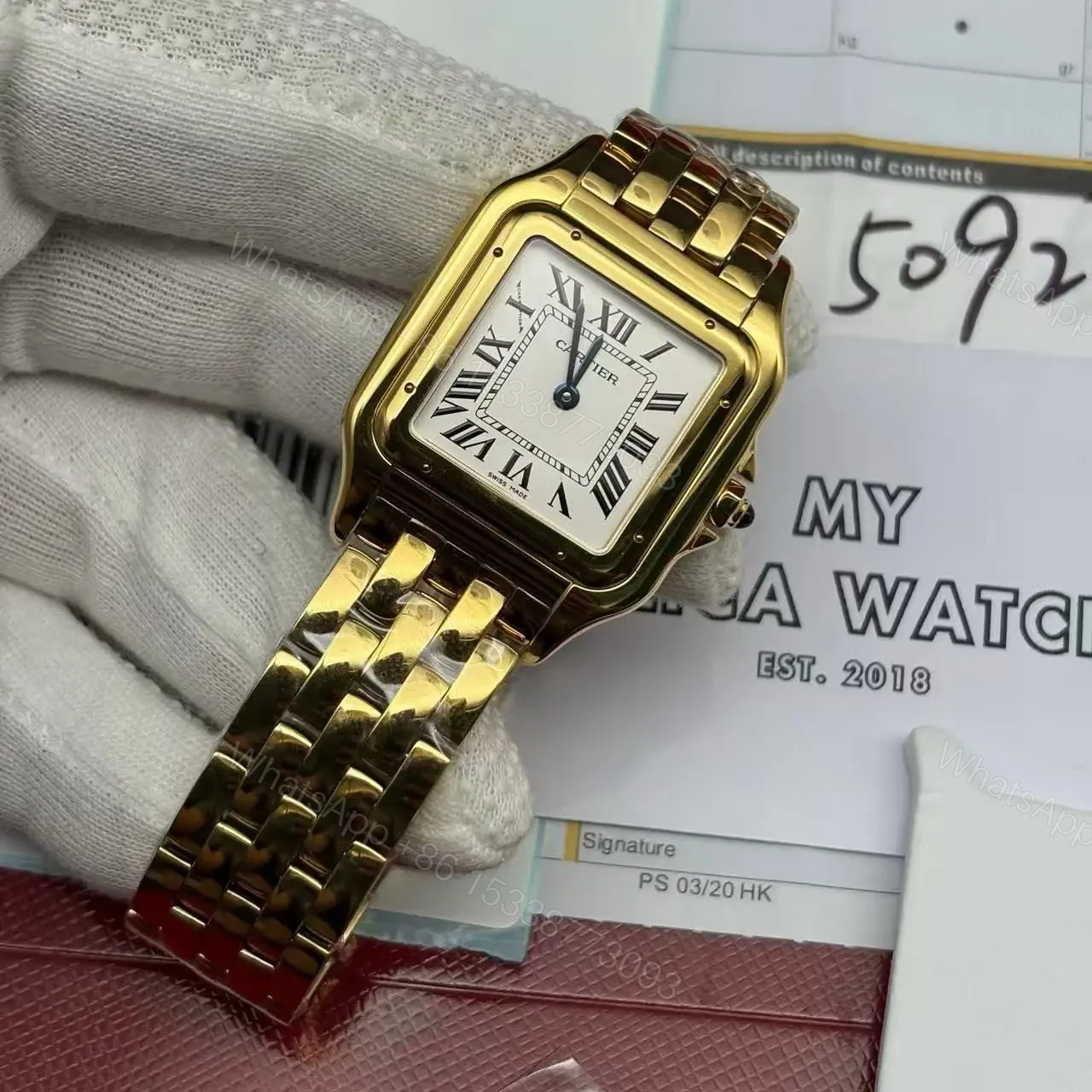 View 3 of Cartier Panthere Gold Replica WJPN0015