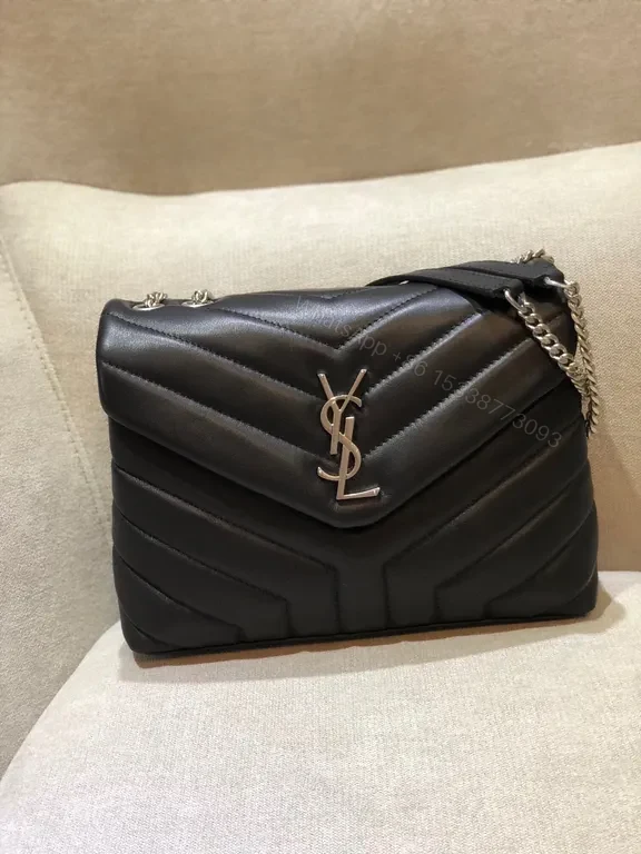 Quilted Calfskin Black Flap Bag: Everyday Luxury Crossbody — view 1