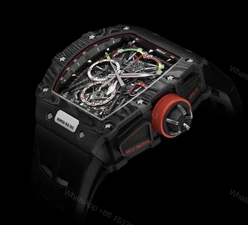 View 3 of Richard Mille Swiss Made Clone RM 50-03 Mclaren F1