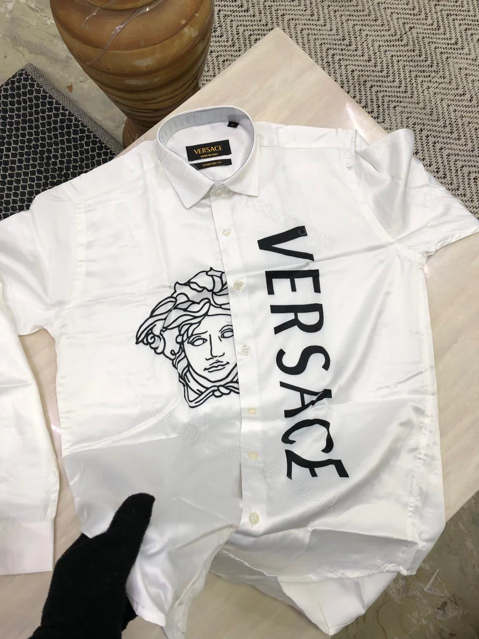 View 8 of FIRST COPY VERSACE IMPORTED COTTON SHIRTS
