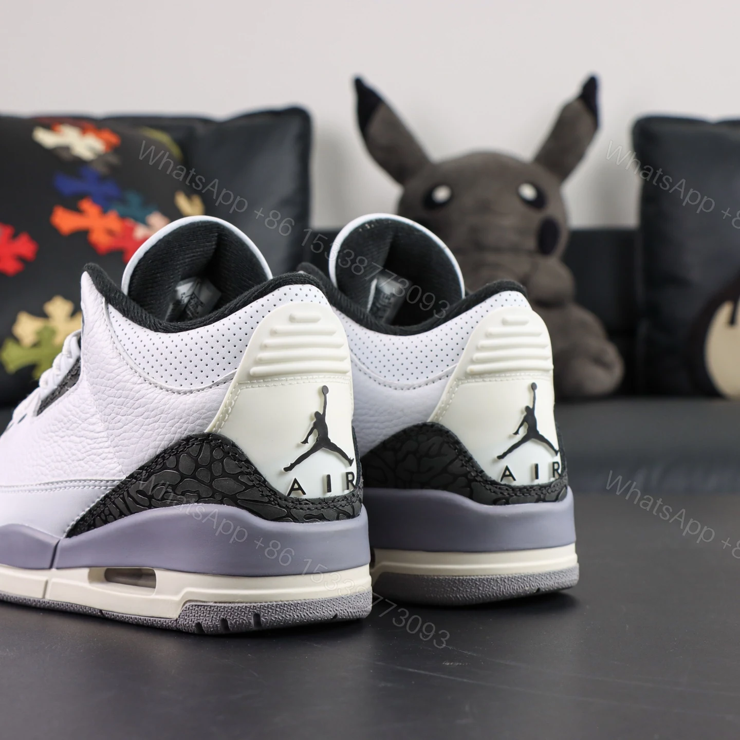 View 6 of Jordan 3 Retro Cement Grey